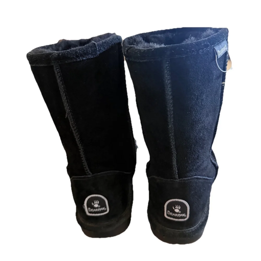 BEARPAW WOMENS BOOT BLACK COLOR SIZE 9